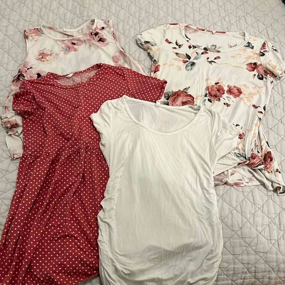 Pinkblush maternity top bundle